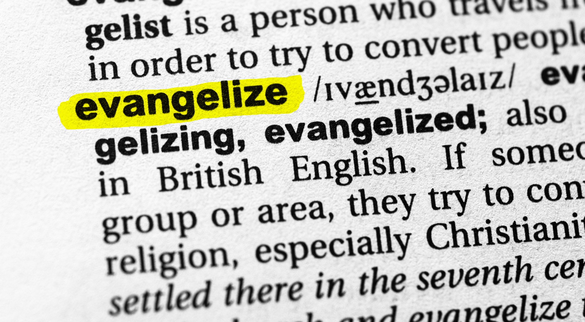 Short-Term Evangelism and Outreach Training